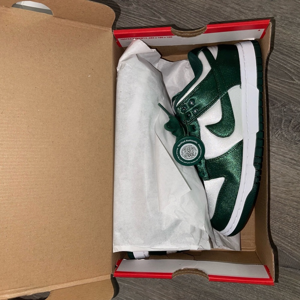 Michigan state satin dunks brand new